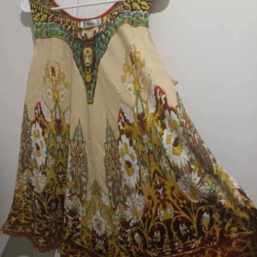 Multi Colored / Patterned Women's Top Size XL